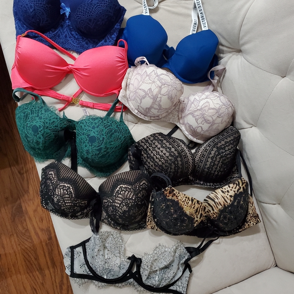 Victoria Secret Bra Bundle 34C-34D